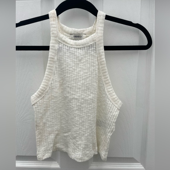 Forever 21 Tops - Forever 21 cream halter top